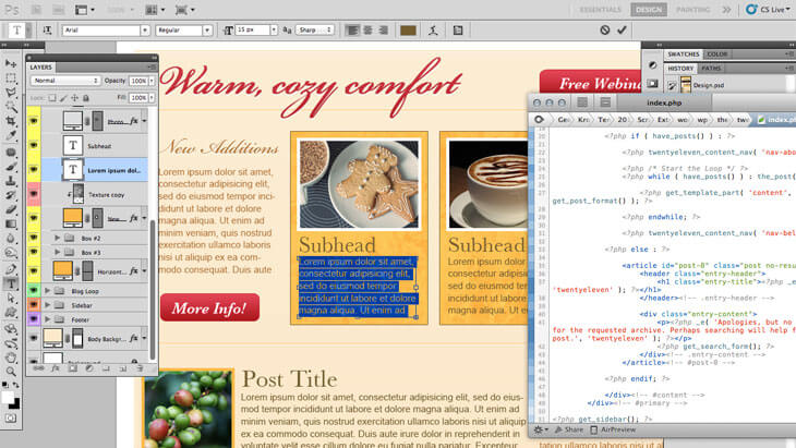 Scratch-Building Wordpress Themes With Photoshop